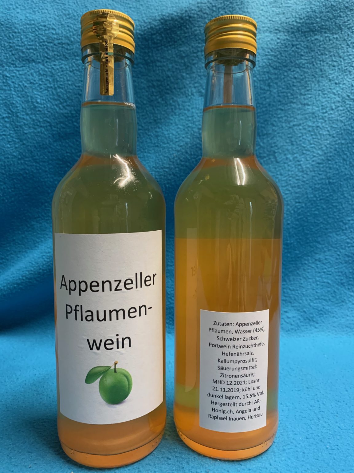 Appenzeller Pflaumenwein – Appenzeller Honig